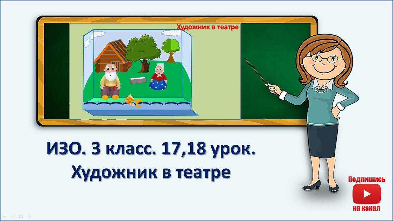 3 кл.ИЗО.17,18 урок. Художник в театре