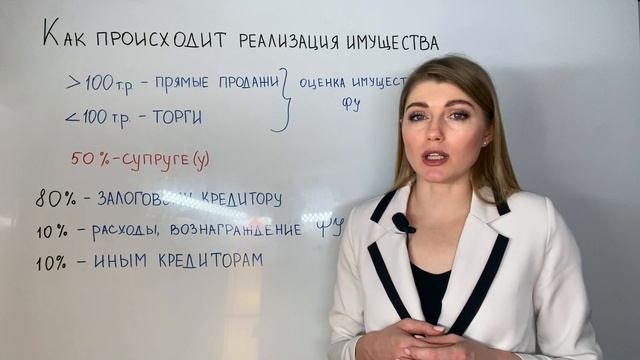 Как происходит реализация имущества