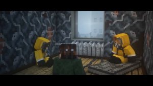 БОЛЬШОЙ ПОЖАР (ft. Дем) - МОНСТР - Серия 6 (Minecraft сериал)