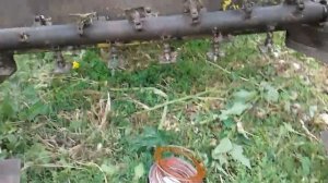 Роторная косилка на минитрактор переделка