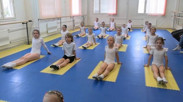 Открытый урок хореографии.