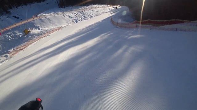 Чёрная трасса 5 Н в 9.00 утра. Буковель 2022 #bukovel 2022 смотреть онлайн