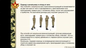 Тема 27. Строевые приемы и движение с оружием