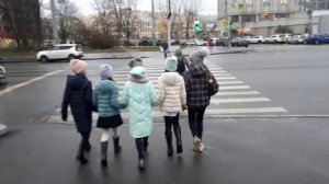 Социальный ролик по ПДД "Дорожный час"