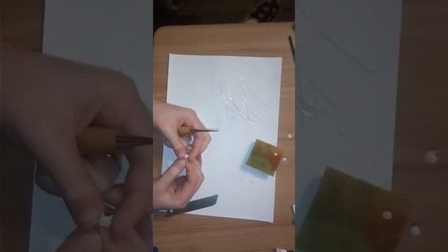 Мастер-класс гипсофила из полимерной глины