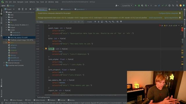 QLoRA PEFT Walkthrough! Hyperparameters Explained, Dataset Requirements, and Comparing Repo's.