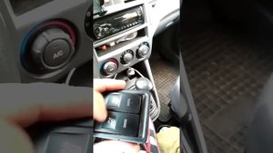 Hyundai Matrix снятие кнопок подогрева сидений