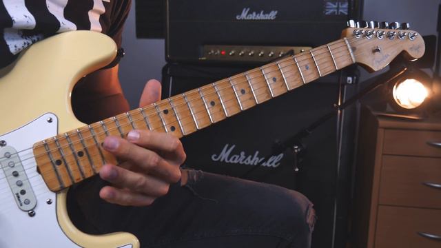 80's Style Emotional Guitar Jam Over A Pink Floyd Backingtrack - Fender Strat - Marshall Plexi смотреть онлайн