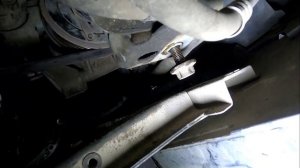 Как снять поддон на рено сценик, Renault scenic.