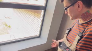 Подоконники из дуба, лестница, дубовый стол в коттедже заказчика