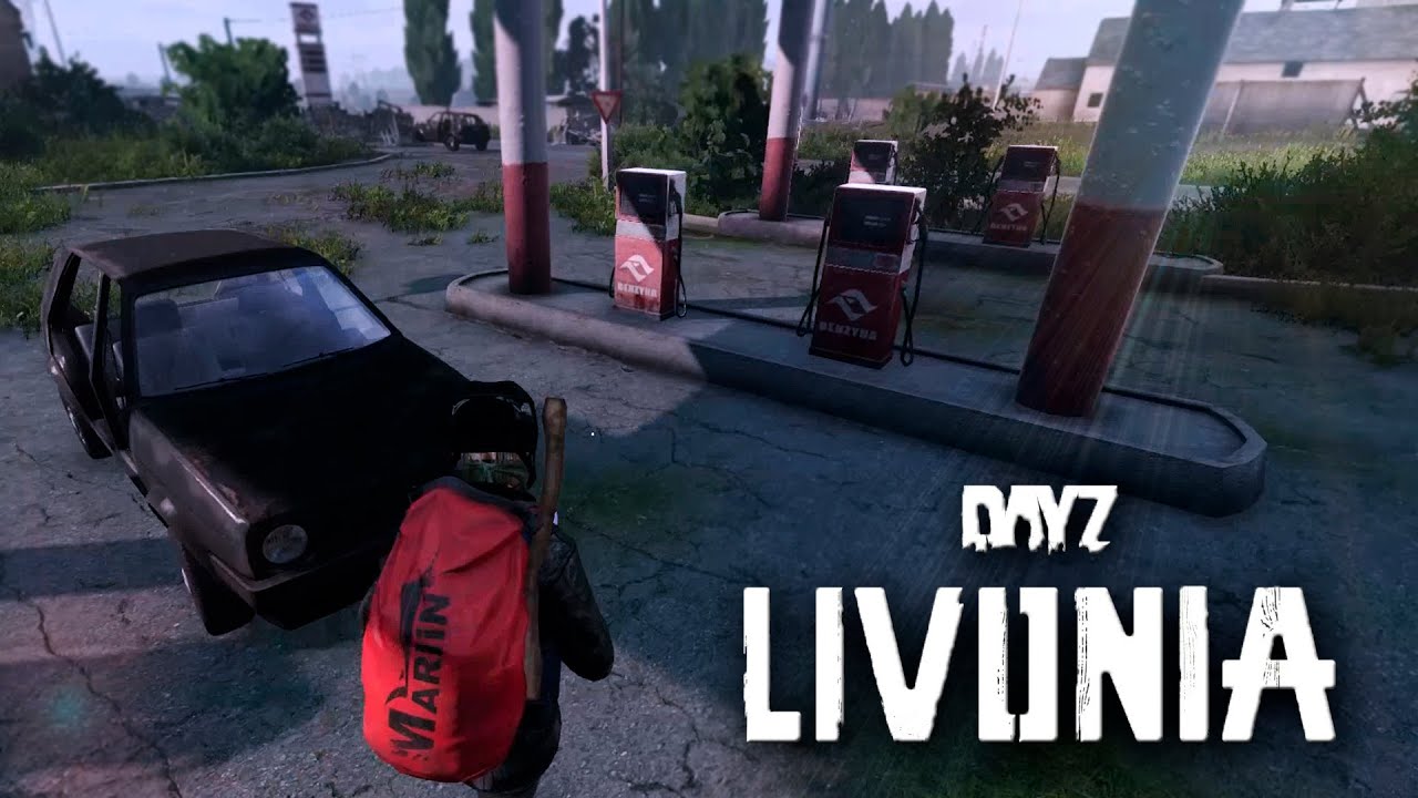 Сразу нашел тачку в DAYZ LIVONIA