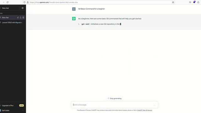 How To Use git (basic commands for beginners) with ChatGTP смотреть онлайн