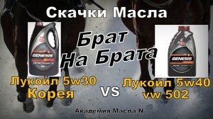 Skoda: Скачки Масла Лукойл 5w30 VS Лукойл 5w40 (2023)