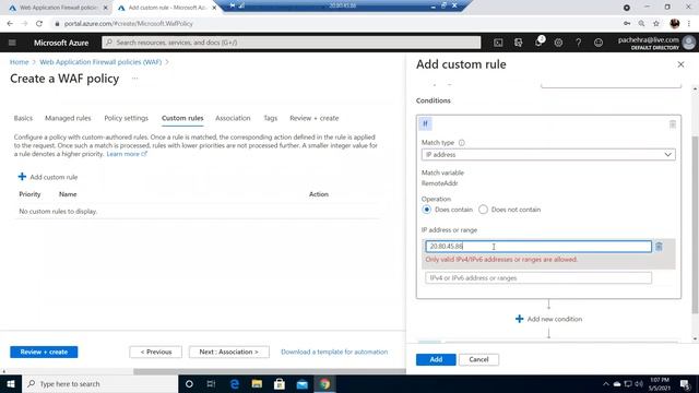 Application Gateway Lab-6 ( WAF & WAF Policy)