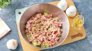 Драники из кабачков с фаршем