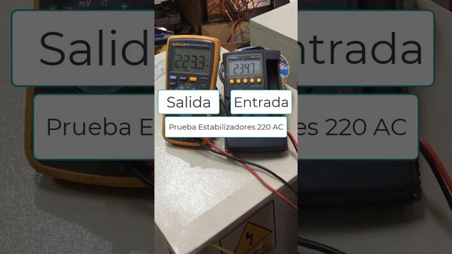 Estabilizador Regulador Voltaje 220/480 30kva Fabricantes - Video Test 220V AC E4 Systems