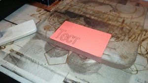 Эксперимент с гравировкой оргстекла