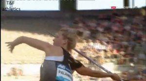 Madara Palameika wins Jevelin Throw - Brussels Diamond League 2016