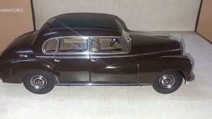 My Vintage Model: Mercedes Benz 300( W186) 1:18 scale model by Norev