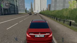 Mercedes CLS 63 AMG - City Car Driving | Logitech G29 Gameplay