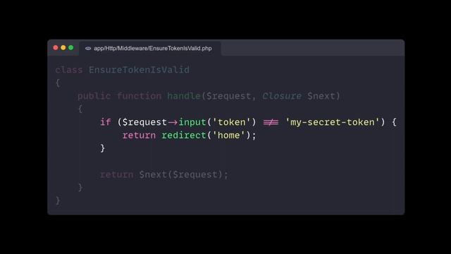 Middleware in Laravel смотреть онлайн