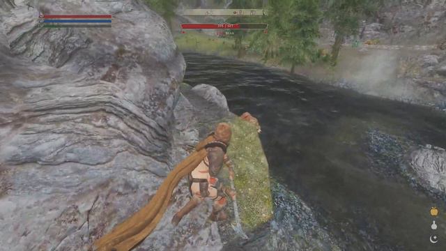 Ultra modded skyrim, epic battles, Nord Hero vs Wild Bear (300+ Mods) смотреть онлайн