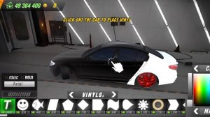 винил на м5 ф90 монстр