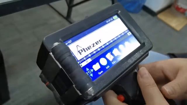 How to print Image with Phezer Handheld Printer P15/P16/P18?
