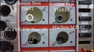 Обзор и прослушка рупорных высокочастотников Russian Bass T10RBF и T86ST!