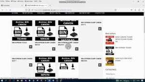 RESET ERROR P07 5B00 CANON TS3400series TS3420 TS3440(حل الأخطاء P07 5B00 CANON TS3400 series إلخ )