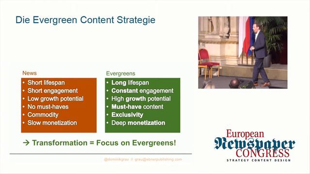 ENC17 Dominik Grau: The Evergreen Content strategy смотреть онлайн