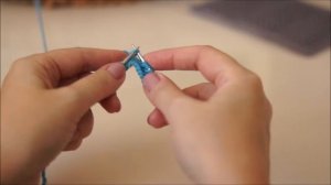 Простой узор спицами Дорожки со снятыми петлями