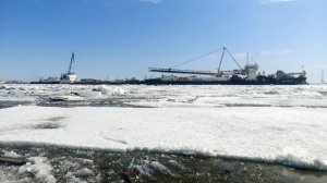 п.Нижнеянск 08.06.2018, Затопило поселок, Ледоход