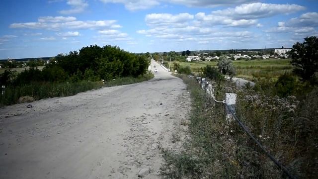 Юрий Гарбуз почини дорогу в Краснореченском