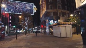 Oxford Street Christmas Lights 2020 & Selfridges Christmas Windows ✨ London Walk