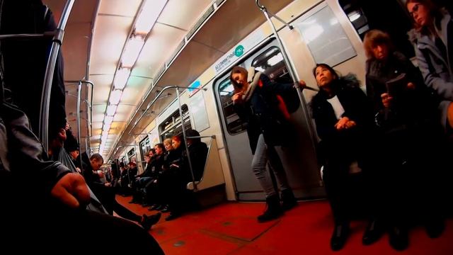 Поездка от Станции Метро "Приморская" до Станции "Обухово" 3 линия (НВЛ).