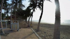 Оман/Маскат - обзор пляжа Al Qurum beach