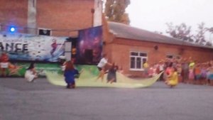 Крутой танец в лагере ,,Орлёнок"