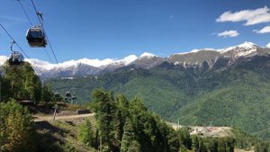 Сочи за полторы минуты. Сочи с высоты птичьего полета