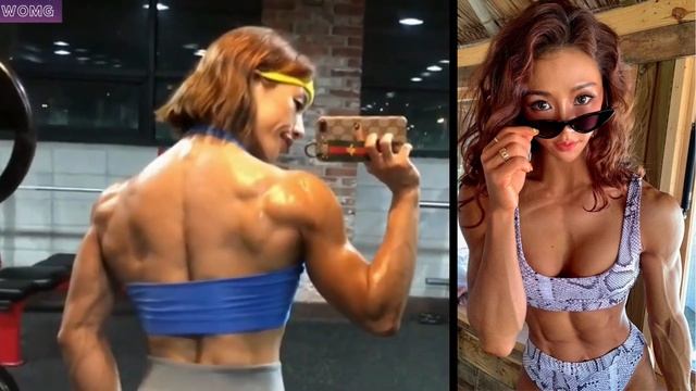 Cute & Huge Muscle Girls Compilation ? Fitness & Fbb Women Flexing Muscles ? Workout Motivation смотреть онлайн