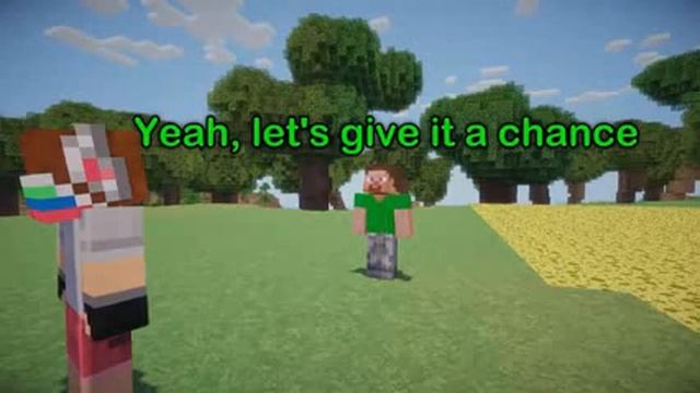 Зачем нотч добавил ГУБКУ в Майнкрафт Minecraft Machinima смотреть онлайн