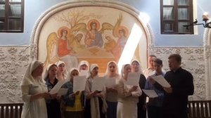 Достойно есть. Византийский роспев, глас 5.