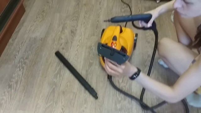 Пароочиститель Kitfort kt-908-3 первое использование