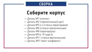 Угловой шкаф с зеркалом Азалия (модуль 23). Инструкция по сборке
