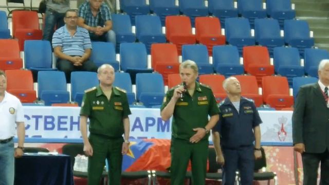 Открытие первых военно-спортивных игр дружественных армий СНГ по АРБ