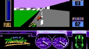 Days of Thunder (NES) Playthrough