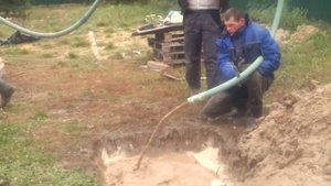 Один из способов борьбы с плывуном.