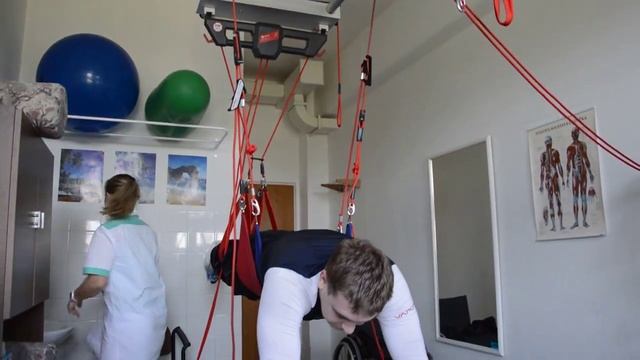 Спинальник. Redcord. Все тело на подвесе 8/ rehabilitation after spinal cord injury