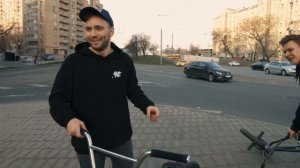 Весенний стрит на BMX по улицам Москвы. Bangers only