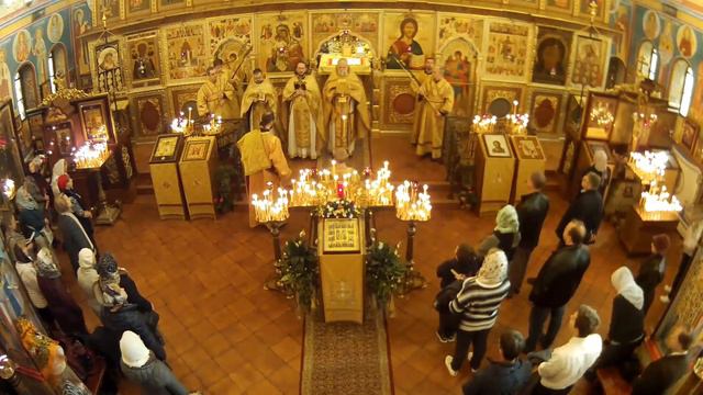 2018.10.28. Неделя 22-я по Пятидесятнице. Божественная Литургия смотреть онлайн